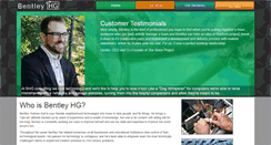 Desktop Screenshot of bentleyhg.com